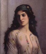 Charles Landelle Jewish Girl in Tangiers oil painting on canvas